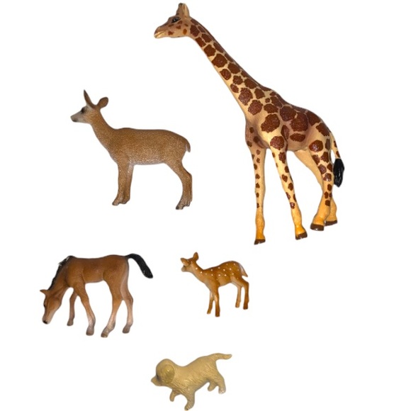 Toy animals 5 pieces - Picture 3 of 7